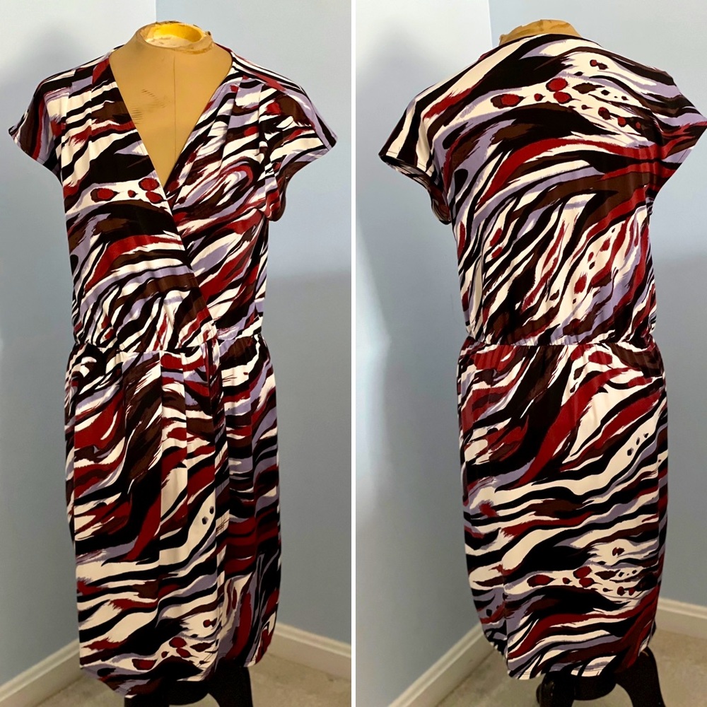 Banana Republic faux wrap dress - size M
